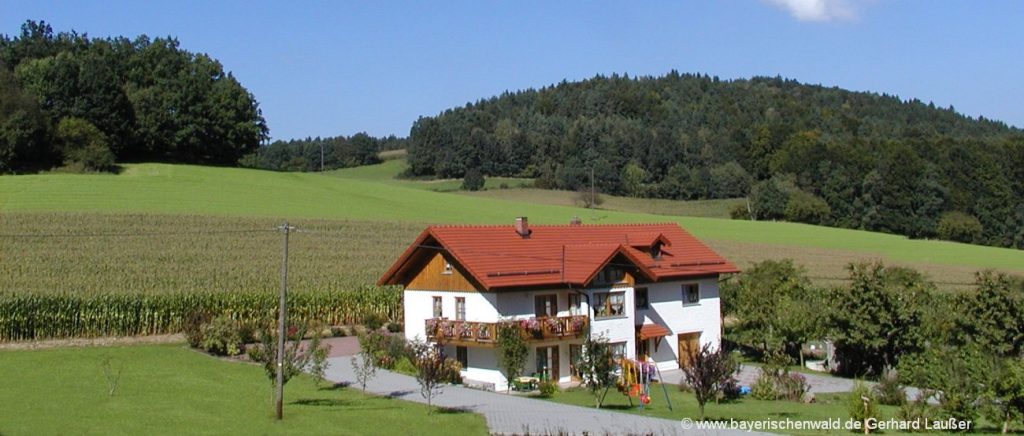 Bayerischer Wald Ferienhaus Urlaub in Alleinlage