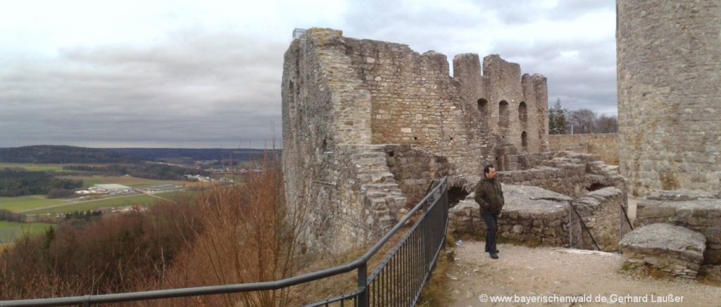 Sehenswürdigkeiten in Neumarkt in der Oberpfalz Ausflugsziel Burgruine Wolfstein