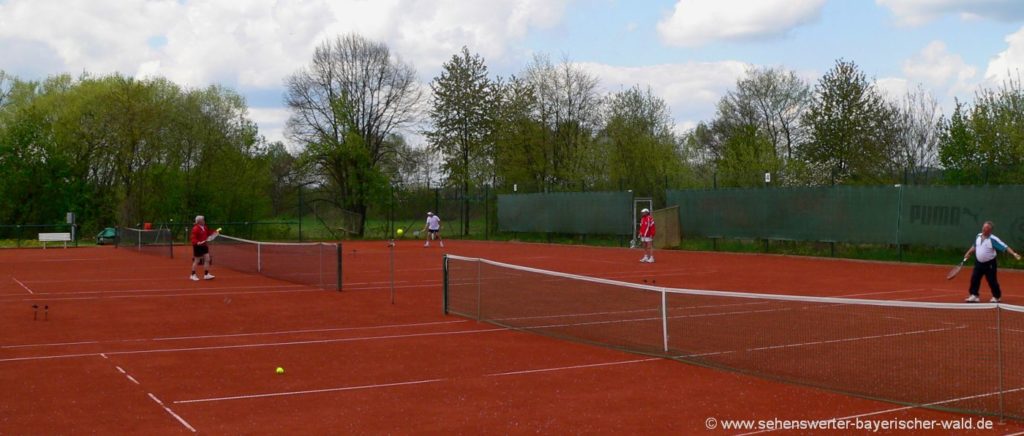 Bayerischer Wald Tennishotel in Bayern - Tennisurlaub für Anfänger & Fortgeschrittene